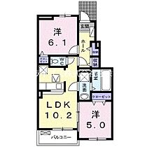 大阪府門真市北岸和田3丁目（賃貸アパート2LDK・1階・50.17㎡） その2