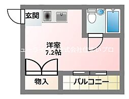 間取図画像 ワンルーム