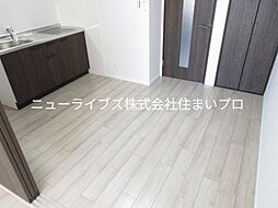 京阪本線 寝屋川市駅 徒歩15分の賃貸アパート 3階1DKのリビング/ダイニング