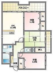 京阪本線 萱島駅 3.5km