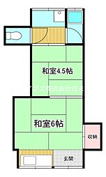 大崎文化 2Kの間取図画像
