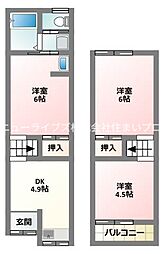 京阪本線 萱島駅 徒歩23分