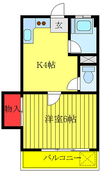 東京都板橋区大山町(賃貸マンション1K・3階・24.75㎡)の写真 その2