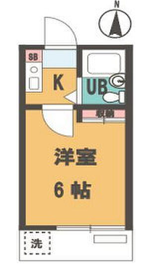 東京都板橋区西台2丁目(賃貸アパート1K・2階・15.26㎡)の写真 その2