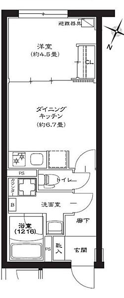 東京都豊島区西池袋3丁目(賃貸マンション1DK・3階・31.28㎡)の写真 その2