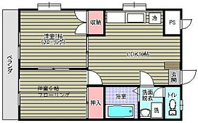 東京都豊島区南長崎6丁目（賃貸マンション2LDK・2階・48.60㎡） その2