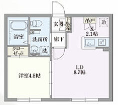 グローリオシェルト志村坂上 104 ｜ 東京都板橋区小豆沢2丁目（賃貸マンション1LDK・1階・35.37㎡） その2