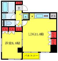 東京都板橋区氷川町（賃貸マンション1LDK・7階・45.93㎡） その2