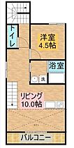 静岡県浜松市中央区萩丘4丁目（賃貸アパート1LDK・2階・40.58㎡） その2