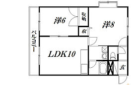 静岡県浜松市中央区野口町（賃貸アパート2LDK・2階・51.00㎡） その2