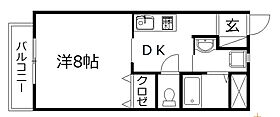 静岡県浜松市中央区城北2丁目（賃貸アパート1DK・1階・28.49㎡） その2