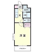 静岡県浜松市中央区上島6丁目（賃貸マンション1K・2階・25.92㎡） その2