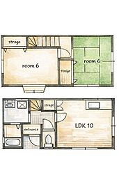 バス バスうさぎ橋下車 徒歩15分