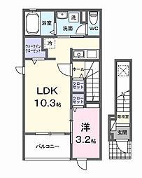 遠州鉄道 曳馬駅 バス29分 浜松自動車学校下車 徒歩4分 2階/-