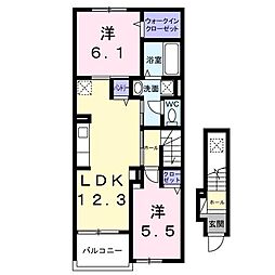 遠州鉄道 さぎの宮駅 徒歩7分 2階/-