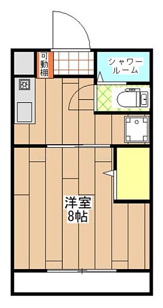 静岡県浜松市中央区天龍川町(賃貸マンション1K・1階・22.70㎡)の写真 その2