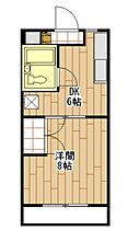 静岡県浜松市中央区西浅田1丁目（賃貸マンション1DK・2階・25.92㎡） その2