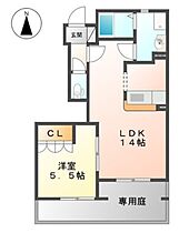 静岡県浜松市中央区白羽町（賃貸アパート1LDK・1階・45.00㎡） その2