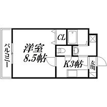 静岡県浜松市中央区船越町（賃貸マンション1K・3階・26.64㎡） その2