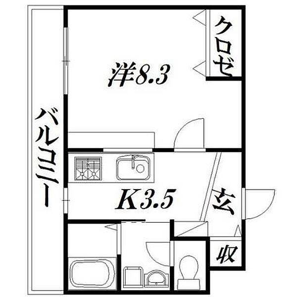 静岡県浜松市中央区三島町(賃貸マンション1K・1階・31.10㎡)の写真 その2