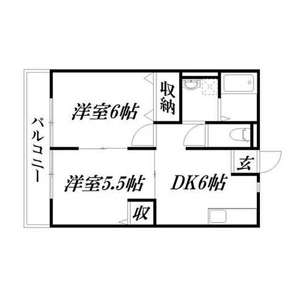 静岡県浜松市中央区上浅田1丁目(賃貸アパート2DK・2階・40.00㎡)の写真 その2