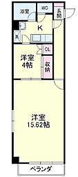 ARCO10 2Kの間取図画像