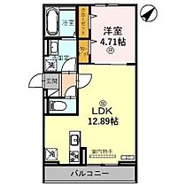 滋賀県栗東市大橋５丁目（賃貸アパート1LDK・1階・41.67㎡） その2