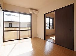 山崎ハイツ　203号室 203 2階2DKのリビング/ダイニング