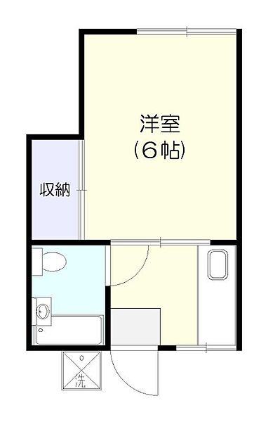 クガハイツ 206｜千葉県大網白里市駒込(賃貸アパート1K・2階・17.70㎡)の写真 その2