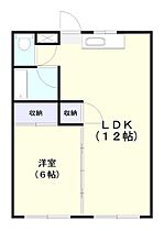 サンライフ21シラヒゲ 205 ｜ 栃木県足利市小俣町（賃貸アパート1LDK・2階・39.74㎡） その2