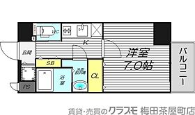 クレビオス天満橋  ｜ 大阪府大阪市中央区平野町2丁目2-1（賃貸マンション1K・2階・24.48㎡） その2