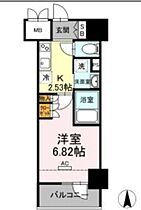 東京都台東区台東２丁目（賃貸マンション1K・4階・25.64㎡） その2