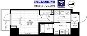 東京都台東区浅草橋４丁目（賃貸マンション1K・7階・25.60㎡） その2