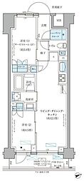 都営大江戸線 本郷三丁目駅 徒歩6分の賃貸マンション 6階2LDKの間取り