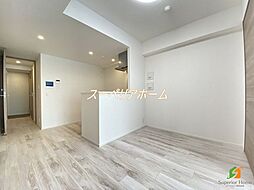 都営浅草線 東日本橋駅 徒歩3分の賃貸マンション 4階1LDKのリビング/ダイニング