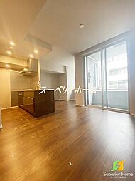 都営浅草線 東銀座駅 徒歩1分の賃貸マンション 6階2LDKのリビング/ダイニング