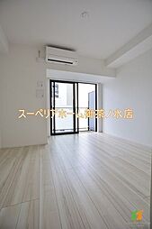 都営大江戸線 新御徒町駅 徒歩4分の賃貸マンション 6階1Kのリビング/ダイニング