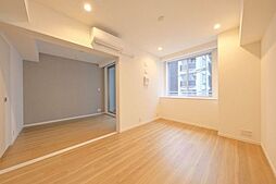 東京メトロ有楽町線 新富町駅 徒歩4分の賃貸マンション 4階1LDKのリビング/ダイニング