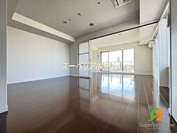 都営新宿線 市ヶ谷駅 徒歩1分の賃貸マンション 11階2LDKのリビング/ダイニング