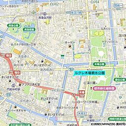 ルクレ木場親水公園 ワンルームの間取図画像