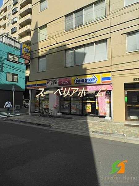 画像26:ミニストップ浅草橋1丁目店 徒歩5分。 400m