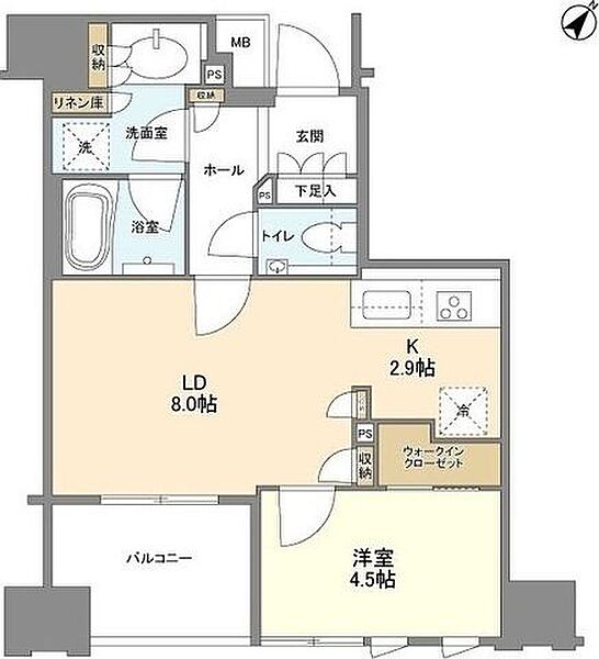 東京都中央区日本橋人形町２丁目(賃貸マンション1LDK・4階・40.68㎡)の写真 その2