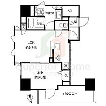 東京都台東区浅草橋５丁目（賃貸マンション1LDK・11階・41.33㎡） その2