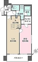 東京都台東区三筋１丁目（賃貸マンション1LDK・10階・51.34㎡） その2