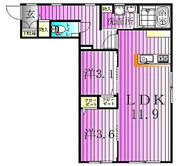 リザーブ北綾瀬 3階
