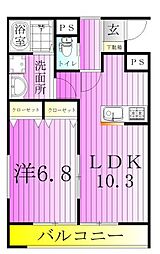 リーブルファイン鹿浜 3階/304