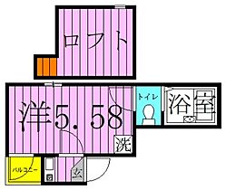 アルゴ西新井 301 ｜ 東京都足立区江北７丁目26-7（賃貸アパート1K・3階・14.01㎡） その2