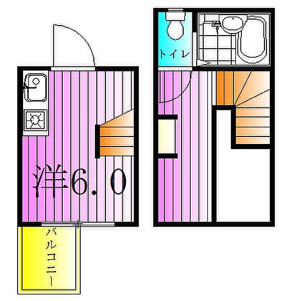 サンクレール 302｜東京都足立区千住河原町(賃貸マンション1DK・3階・23.47㎡)の写真 その2