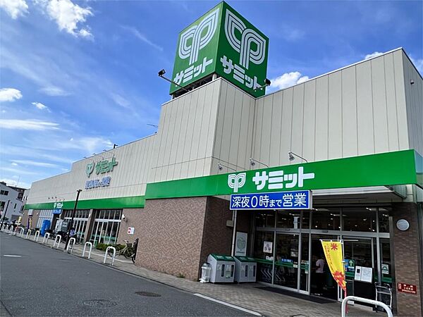 画像22:サミットストア保木間店（443m）