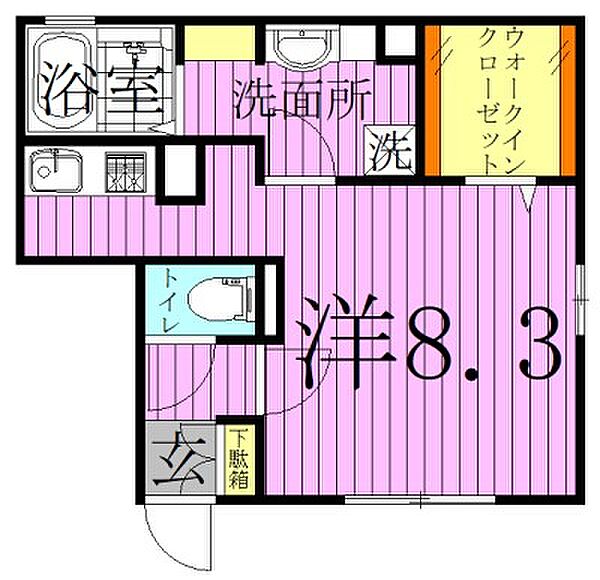 桜（SAKURA） 302｜東京都足立区竹の塚５丁目(賃貸アパート1K・3階・31.68㎡)の写真 その2